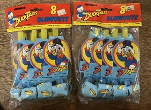 Vtg 80s 90s Walt Disney DUCK TALES Ducktales PARTY FAVOR Blowouts NOS - Picture 1 of 2