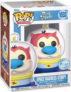 Pop! Funko Television 1533 Ren And Stimpy - Space Madness Stimpy Vinyl Figure - Imagen 1 de 2