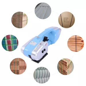 Flejadora eléctrica se adapta a 1/2-5/8" PP PET correas herramienta de flejado automática - Imagen 1 de 17