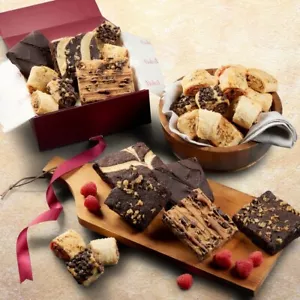 Dulcet Gift Baskets an Assortment of Individually Wrapped Rugelach & Brownie - Picture 1 of 7