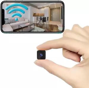 Mini Wireless Camera WIFI Security Camera,Smallest 1080P HD Home Indoor Outdoor - Picture 1 of 12