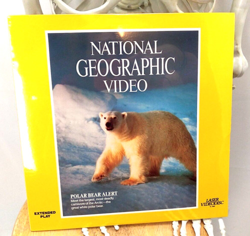 NATIONAL GEOGRAPHIC VIDEO POLAR BEAR ALERT Laserdisc SEALED RARE