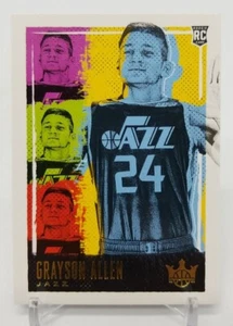 2018-19 Panini Court Kings GRAYSON ALLEN RC Level III Canvas Utah Jazz Rookie  - Picture 1 of 4