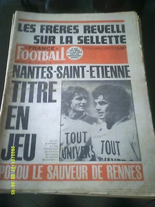 NUMEROS FRANCE FOOTBALL  1973  1974  1975  1976  NICE NANTES SAINT ETIENNE - Picture 1 of 4