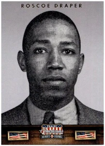 2012 Panini Americana Heroes & Legends #107 Roscoe Draper - FREE SHIPPING! - Picture 1 of 2