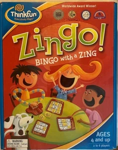 Thinkfun ~ "Zingo! Bingo With A Zing" ~ Brand New ~ Factory Sealed - Picture 1 of 3