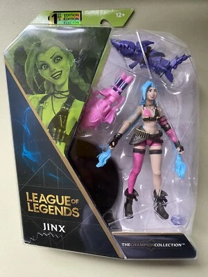 League of Legends The Champion Collection JINX 4" Figure NEW 1st Edition - Image 1 of 2