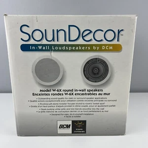 DCM Modell W-6X SounDecor weiße Wandlautsprecher Vintage brandneu! - Bild 1 von 6