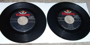 2 Fabian 45 Records Hound Dog Man Thing Called Love 1960 Chancellor 1044 & 1047 - Picture 1 of 2
