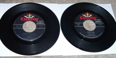 2 Fabian 45 Records Hound Dog Man Thing Called Love 1960 Chancellor 1044 & 1047 - Image 1 of 2