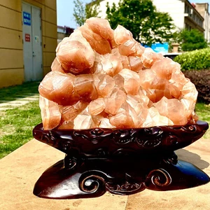 18.6LB Natural newly discovered beautiful calcite crystal cluster specimen - Picture 1 of 16
