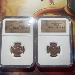 2009-D Lincoln Professional Life / Birth Childhood SMS BRONZE 1C NGC MS66RD - Picture 1 of 2