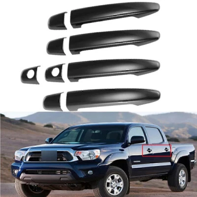Glossy Black 4 Door Handle Cover For Toyota For Camry 2007-2011 For Sienna 04-10 Foto 1 de 4