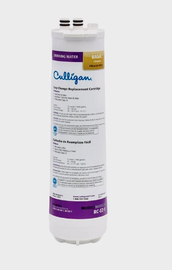 CULLIGAN RC-EZ-1 LEVEL 1 Replacement Inline DRINKING WATER FILTER Cartridge - Image 1 of 1
