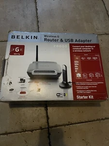 Belkin Wireless N Router and dongle B5DUK061 - Zdjęcie 1 z 5