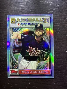 1993 Finest Refractor #22 Rick Aguilera Nm Near Mint + Twins - Picture 1 of 2
