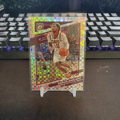 2021-22 Panini Optic Darius Garland #65 Checkerboard Prizm - Image 1 of 2