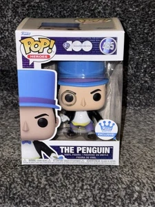 Funko Pop ! The Penguin #485 DC Batman - Exclusive + Pop  Protector - Picture 1 of 5