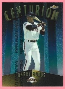 1998 Topps Finest Centurion #C7 Barry Bonds MLB MVP NRMT 036/500 - Picture 1 of 2