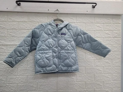 Nuevo Patagonia Niños Acolchado Puffer Térmico Azul Talla 5-6 EE. UU. Foto 1 de 4