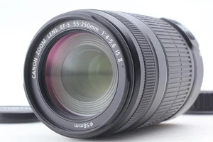 [Excelente COMO NUEVO] Lente teleobjetivo zoom Canon EF-S 55-250 mm F4-5,6 IS II APS-C de Japón - Imagen 1 de 10