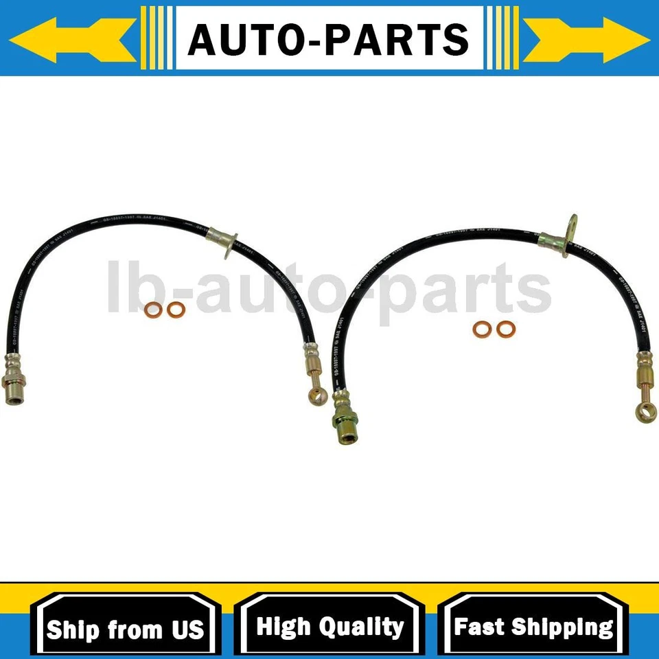 Manguera de freno delantera Dorman 2 piezas para Subaru Legacy 2000-2002 2,5 L Foto 1 de 4