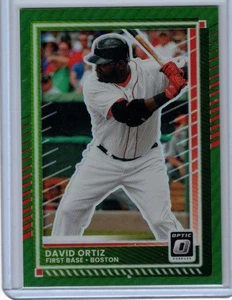 Panini Donruss David Ortiz 2025 verde óptico Prizm #1/5 - Imagen 1 de 1