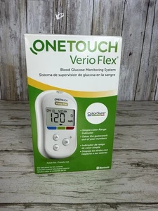One Touch Verio Flex Blood Glucose Starter Kit. Exp 2021-09-30 - Picture 1 of 8