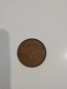 Australian Penny 1958 - Picture 1 of 2