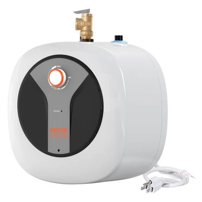VEVOR 4 gal. Electric Mini Tank Hot Water Heater Shower Compact Storage Upgrade - Image 1 of 4