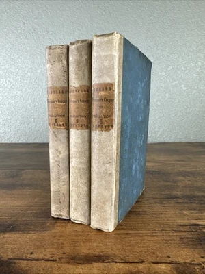 PRECAUTION BY JAMES FENIMORE COOPER 1827 1ST FRENCH COLL. ED. W/ ORIG. BOARDS - Image 1 of 4