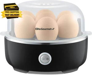 EGC115B Cocina de Huevos Fácil Eléctrica 7 Huevos Capacidad, Suave, Mediana, Huevo Duro C - Imagen 1 de 6