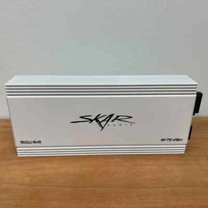 REFURBISHED SKAR AUDIO RP-75.4ABM 500W RMS CLASS AB 4-KANAL MARINE VERSTÄRKER - Bild 1 von 4