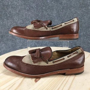 Johnston & Murphy Shoes Mens 11 M Loafers Brown Tasseled Kiltie Casual 15-1032 - Picture 1 of 18