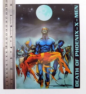 JAE LEE Signed X-Men LOBBY CARD Invite Warner Bros Gallery Print Phoenix - Picture 1 of 3