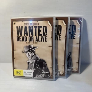 Wanted Dead or Alive - Steve McQueen - Season 1 Vol 1-3 - Picture 1 of 3