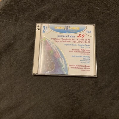 Sypphonien 1 & 2, Opp. 68, 73, Tragische Ouverture Op. 81 Johannes Brahms - Bild 1 von 4