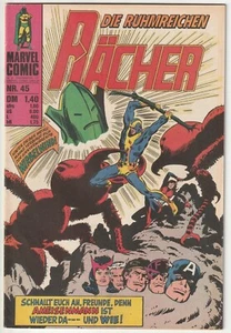 AVENGERS #46 German Die Rächer #45 Marvel Comics Racher 1976 Germany WHIRLWIND - Picture 1 of 3