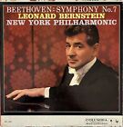 Beethoven: Symphony No. 7, Leonard Bernstein, Columbia ML 5438, 1960 vintage LP