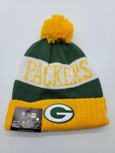 Green Bay Packers New Era NFL Beanie grün/gelb/weiß Einheitsgröße  - Bild 1 von 3