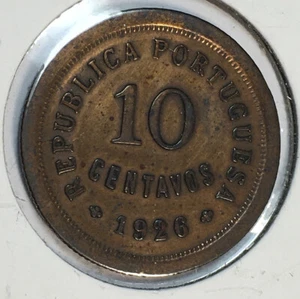 Portugal 1926. 10 Centavos.  - Picture 1 of 2