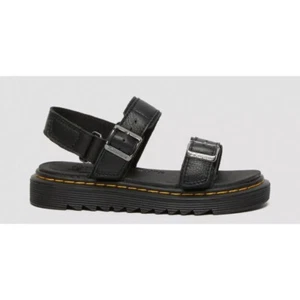 Dr. Martens Kinder Kyle Sandalen Größe 1 EU 32 schwarz Leder Obermaterial Gummisohle - Bild 1 von 10