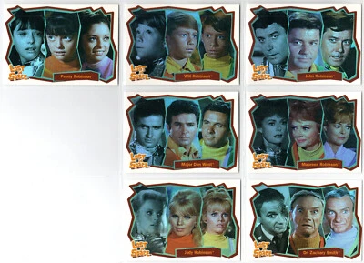 THE COMPLETE LOST IN SPACE MAIN CAST CHARACTERS INSERT SET 1-7 (7) - Image 1 of 2