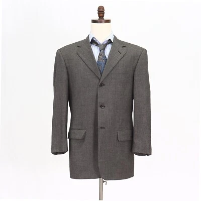 Pal Zileri 42R Brown Sport Coat Blazer Jacket Solid 3B Wool - Image 1 of 4