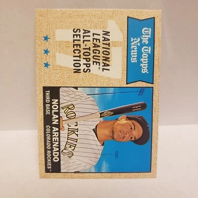 2017 Topps Heritage Nolan Arenado #373 - Image 1 of 2
