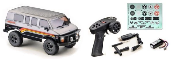 Absima 1:18 EVO Crawler "Rock Van V2" 2-Gear gunmetal RTR - Bild 1 von 1