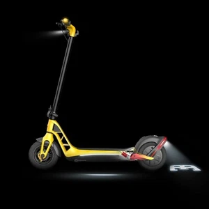 Bugatti 10 MAX Electric Foldable Scooter YELLOW - Picture 1 of 5