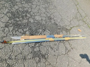 NOS P22 2 DOOR ROCKER PANEL MOLDINGS SET L/R PR FITS 1951 1952 PLYMOUTH CONCORD - Picture 1 of 9