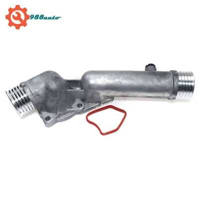 Carcasa de termostato de aluminio mejorada para BMW E39 528I 1996-2000 11531740478 nueva Foto 1 de 4