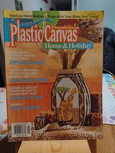 NEEDLECRAFT PLASTIC CANVAS HOME & HOLIDAY #81.  2002 - Picture 1 of 1